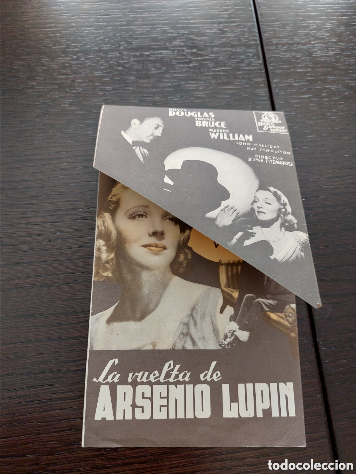Cine: Programa troquelado La vuelta de Arsenio Lupin, sin publicidad - Foto 3