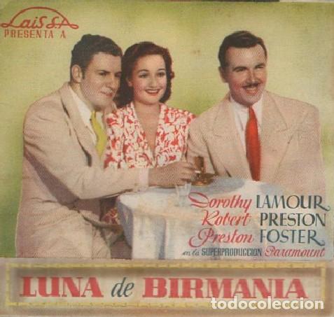 Cine: PROGRAMA DOBLE DE CINE: LUNA DE BIRMANIA PC-7501 - Foto 1