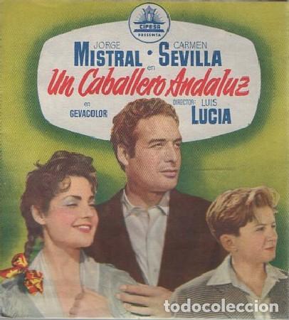 Cine: PROGRAMA DOBLE DE CINE: UN CABALLERO ANDALUZ PC-7511 - Foto 1