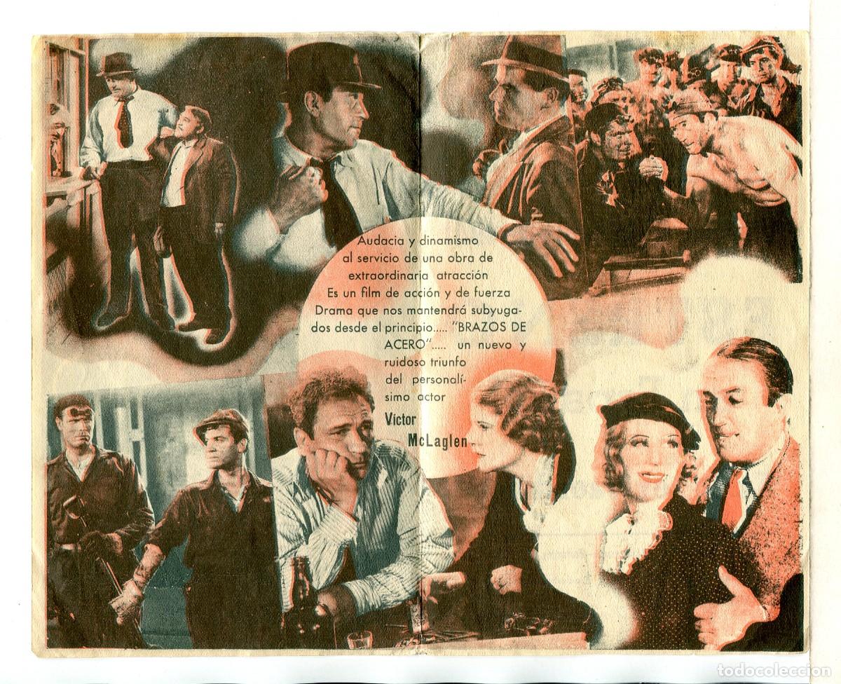 Cine: BRAZOS DE ACERO, con Victon McLaglen. - Foto 2