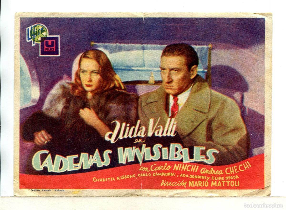 Cine: CADENAS INVISIBLES, con Carlo Ninchi.