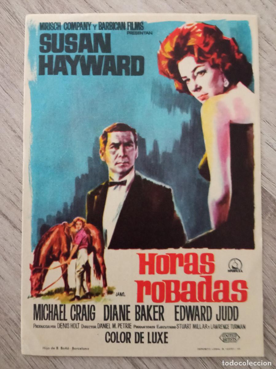 Cinema: HORAS ROBADAS, SUSAN HAYWARD