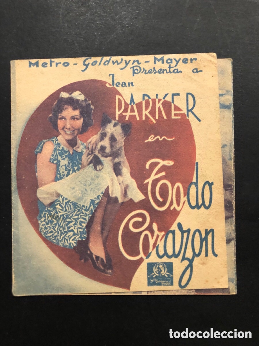 Cine: Programa todo coraz&oacute;n jean parker con publicidad valencia cinema A8