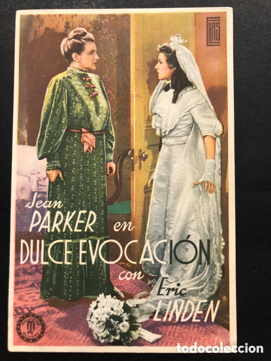 Cine: Programa dulce evicacion jean parker con publicidad cine torcal antequera A8