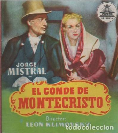 Cine: PROGRAMA DOBLE DE CINE: EL CONDE DE MONTECRISTO PC-7519 - Foto 1
