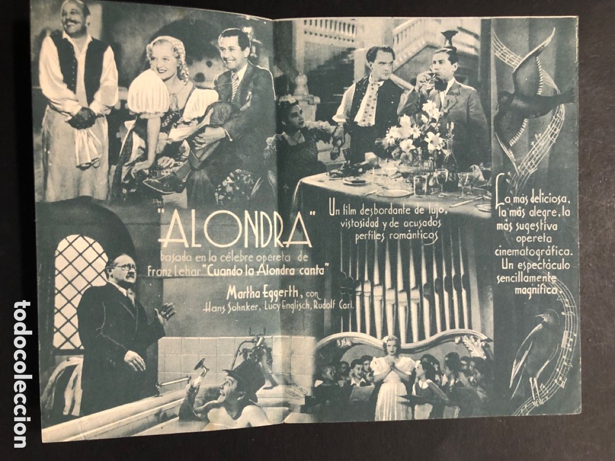 Cine: Programa alondra marta eggerth A8 - Foto 2