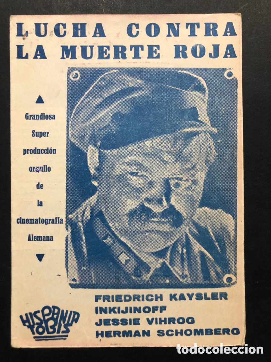 Cine: Programa lucha contra la muerte roja con publicidad teatro principal lucena A8