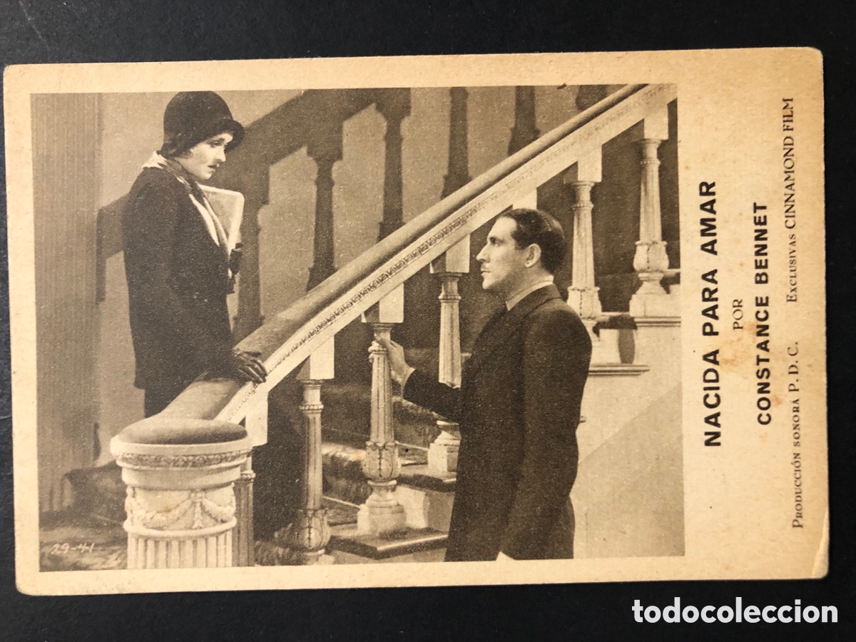 Cine: Programa tarjeta nacida para amar constance Bennett A8 - Foto 1
