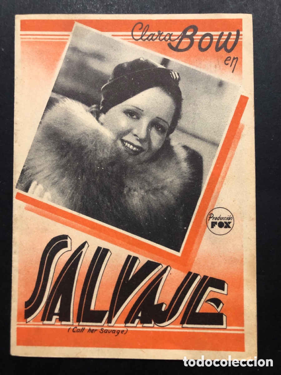 Cine: Programa argentino salvaje clara bow A8 - Foto 1