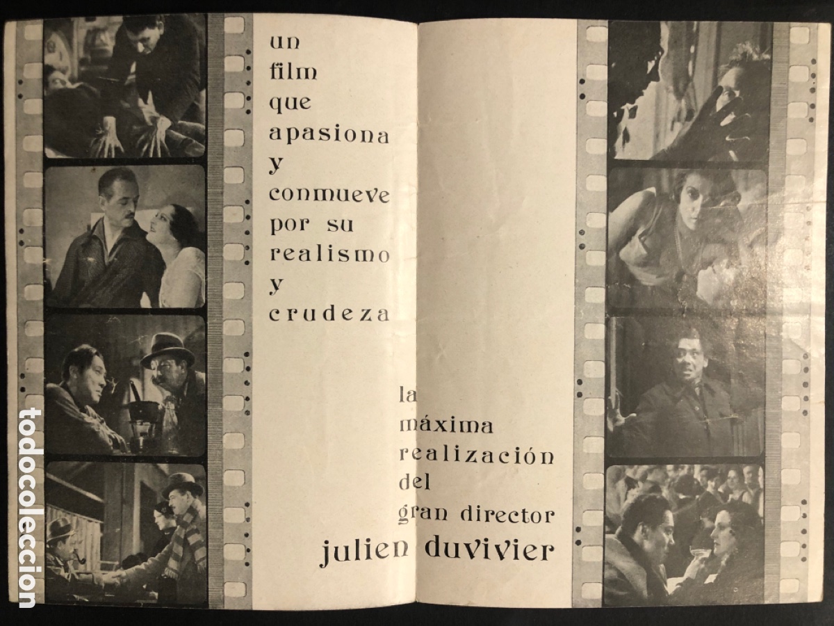 Cine: Programa la cabeza de un hombre Harry Baur A8 - Foto 2