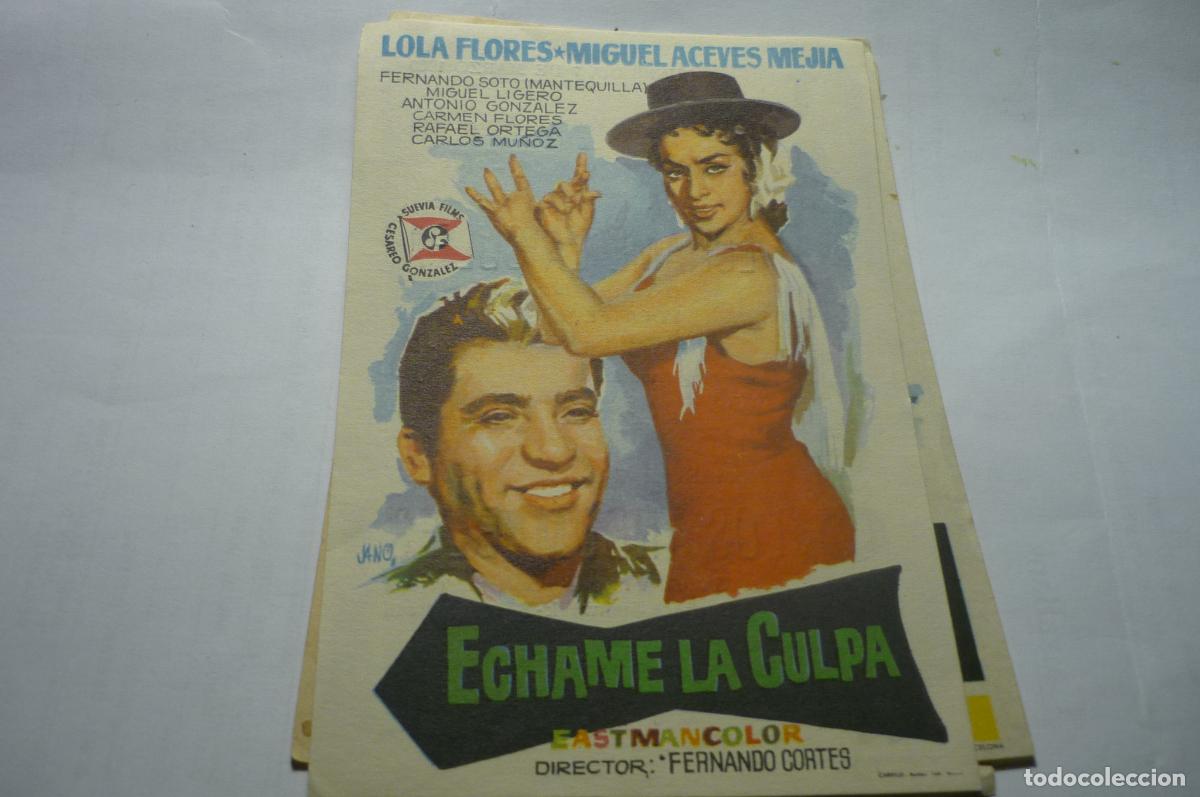 Cine: programa echame la culpa.-lola flores publicidad - Foto 1