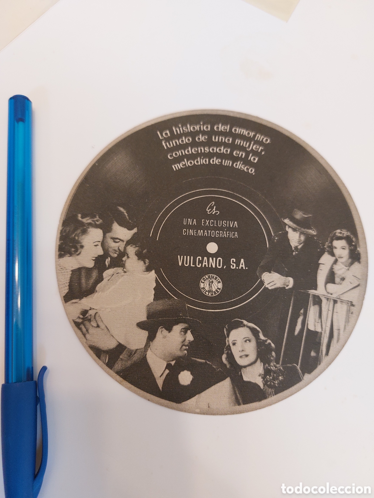 Cine: Programa troquelado Serenata Nostalgica , Cary Grant , Vulcano,S.A. - Foto 2