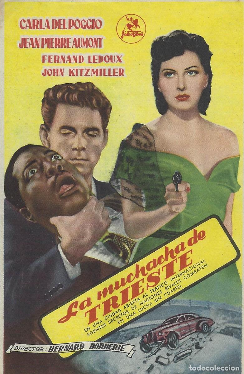 Cine: F7339 LA MUCHACHA DE TRIESTE-DIST. FALCO FILMS - Foto 1