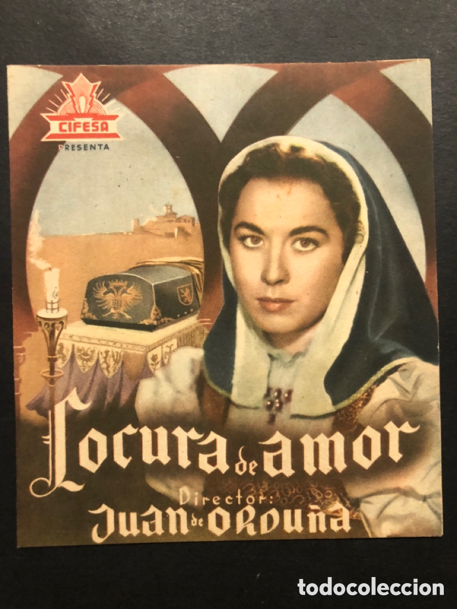 Cine: Programa locura de amor aurora bautista con publicidad cine Rialto A9