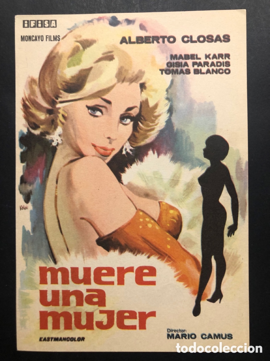 Cine: Programa muere una mujer Alberto closas A9 - Foto 1