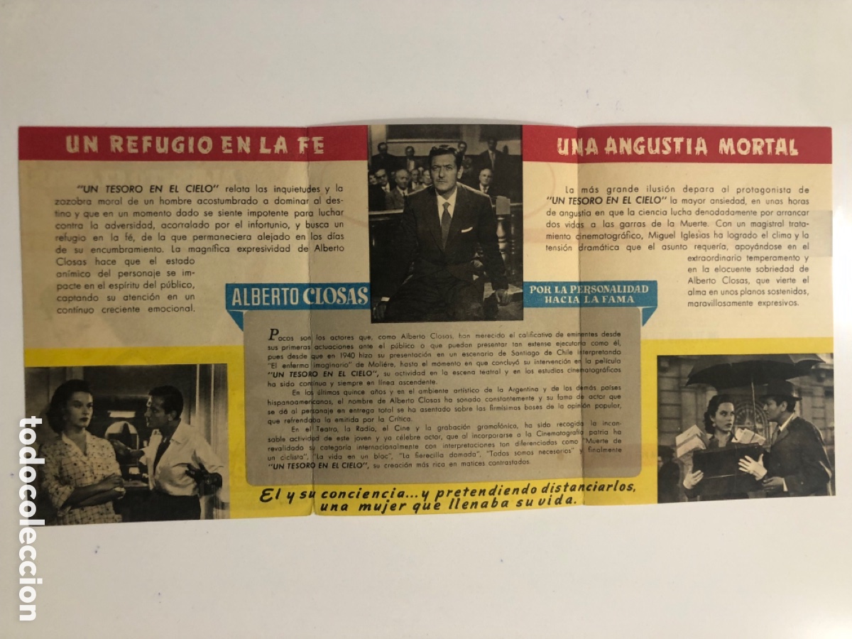 Cine: Programa desplegable un tesoro en el cielo Alberto closas A9 - Foto 1