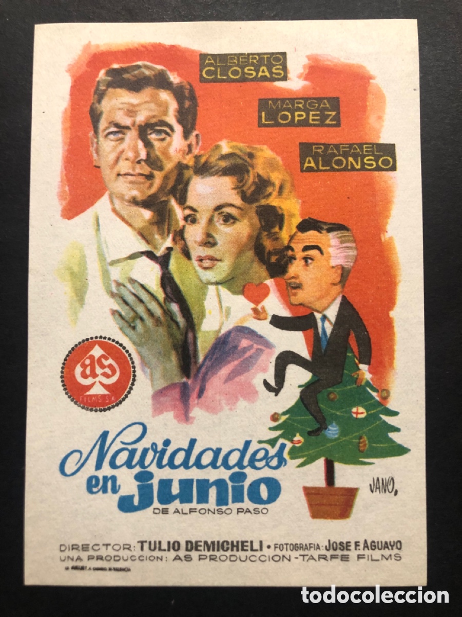 Cine: Programa navidades en junio Alberto closas A9 - Foto 1