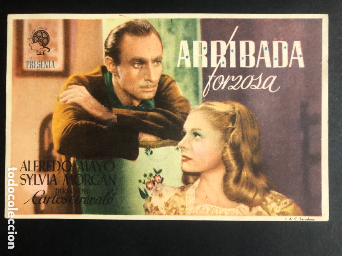 Cine: Programa arribada forzosa alfredo mayo con publicidad cinema victoria A9