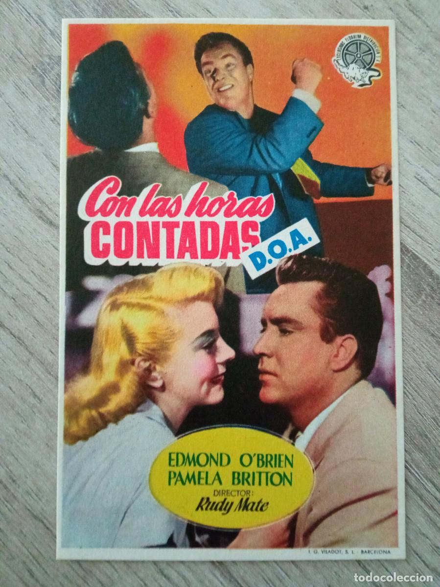 Cine: CON LAS HORAS CONTADAD, EDMOND O&acute;BRIAN - Foto 1