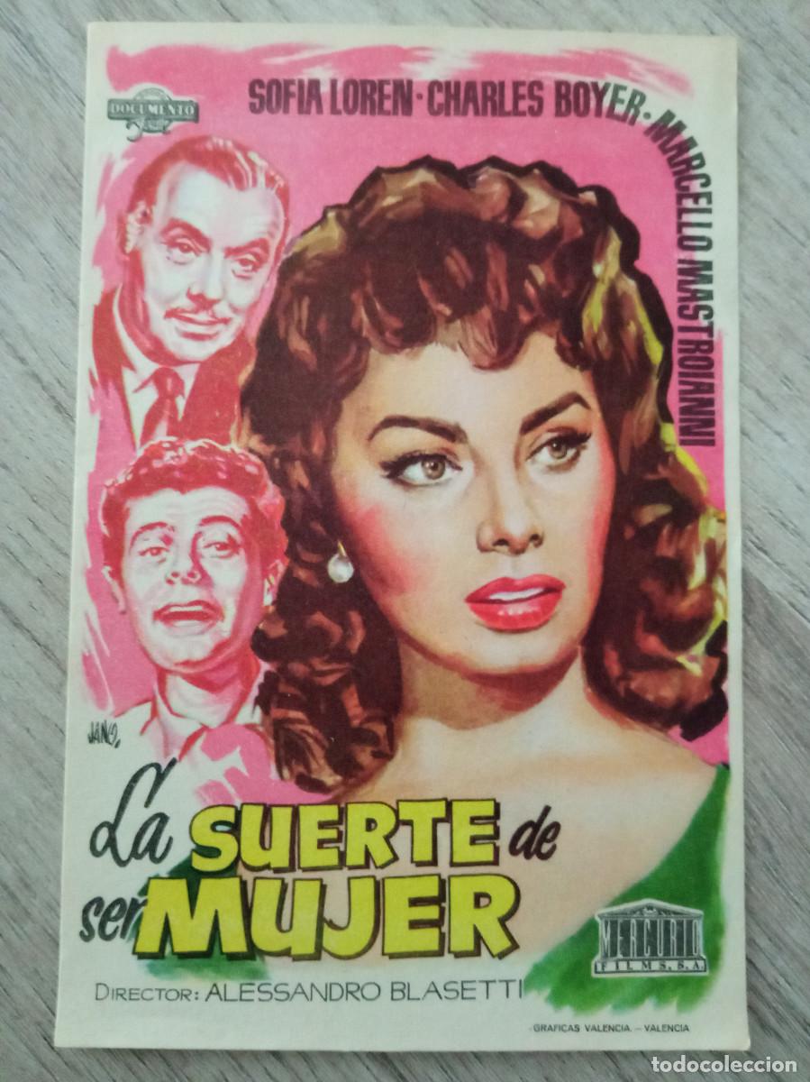 Cine: LA SUERTE DE SER MUJER, SOFIA LOREN - Foto 1