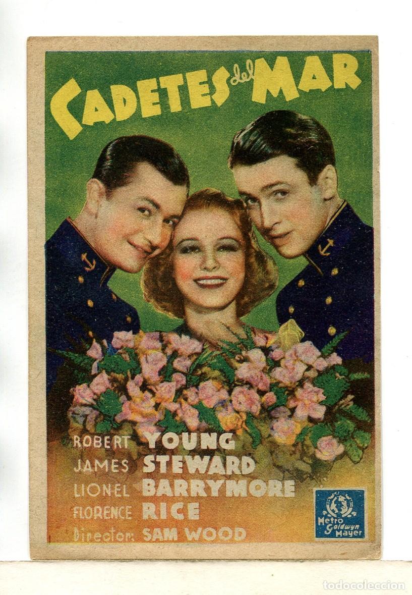 Cine: CADETES DEL MAR, con James Stewart. - Foto 1