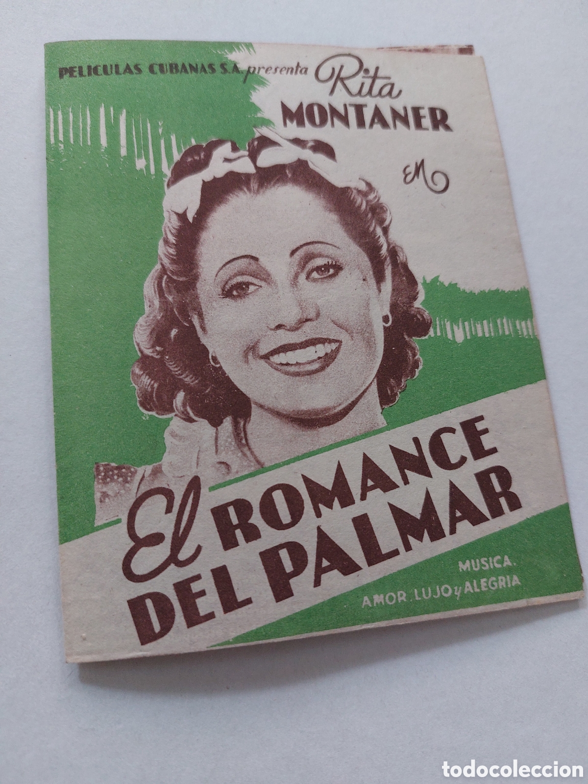 Cine: Programa doble El romance del palmar, Rita Montaner, sin publicidad - Foto 1