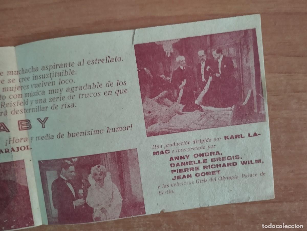 Cine: ARA-PROGRAMA DE CINE DE LA PELICULA-- BABY - Foto 4