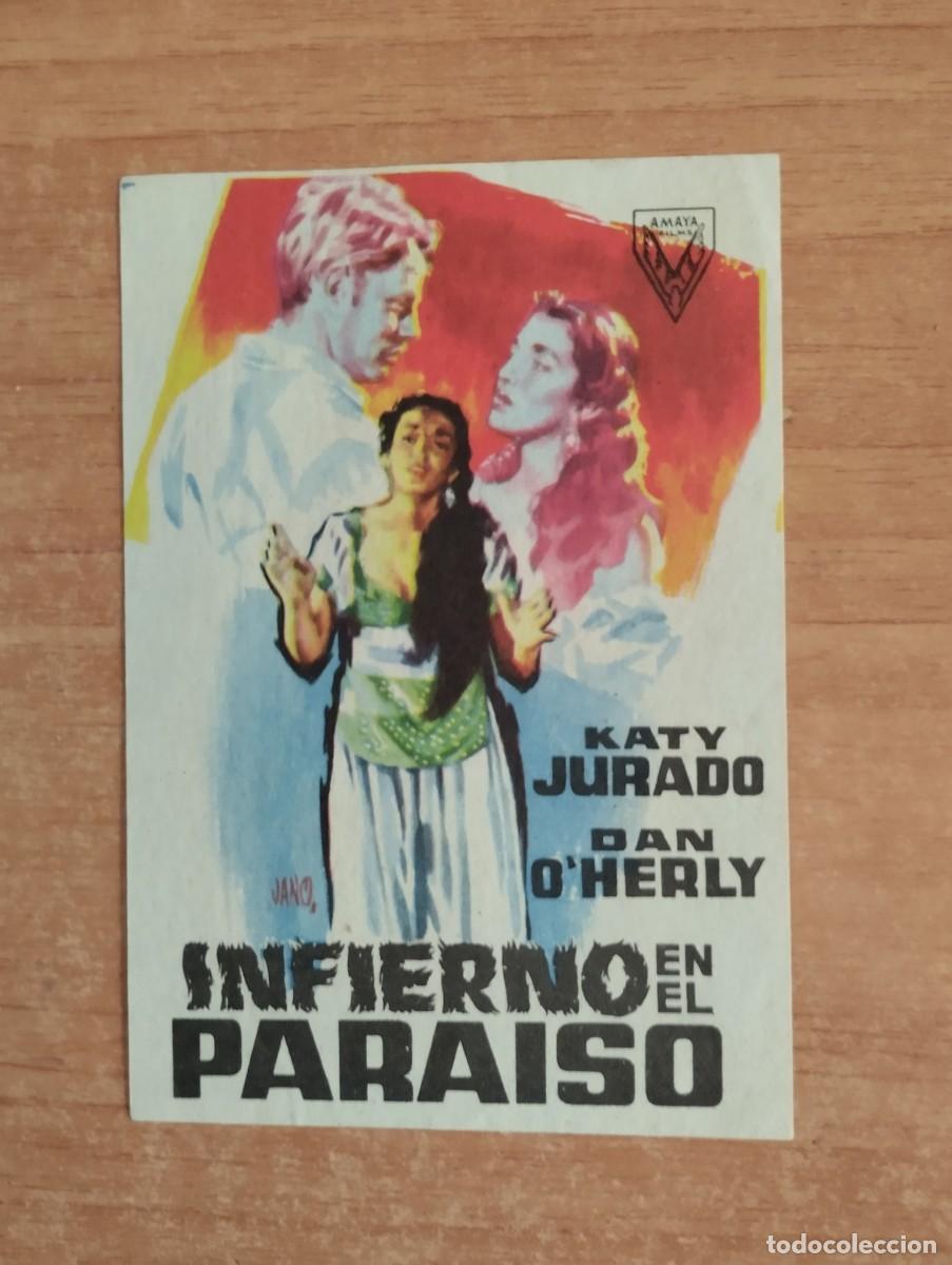 Cine: ARA-PROGRAMA DE CINE DE LA PELICULA-- INFIERNO EN EL PARAISO - Foto 1