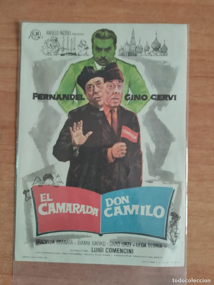 Cine: ARA-PROGRAMA DE CINE DE LA PELICULA-- EL CAMARADA DON CAMILO