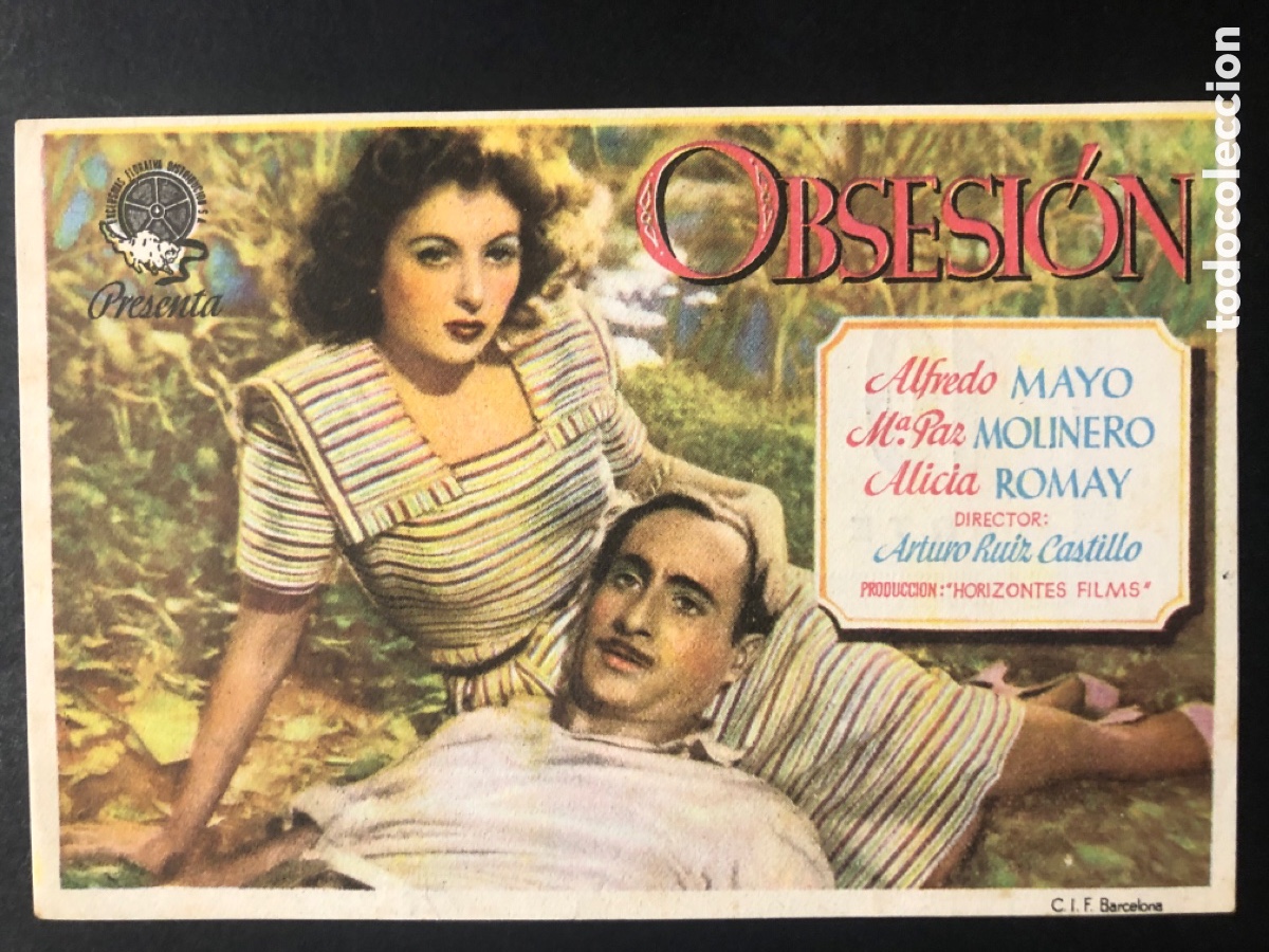 Cine: Programa obsesion alfredo mayo con publicidad cine municipal cadiz A9