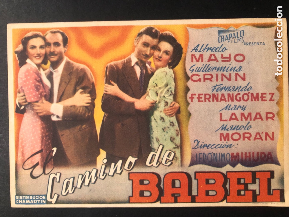 Cine: Programa el camino de babel alfredo mayo A9 - Foto 1
