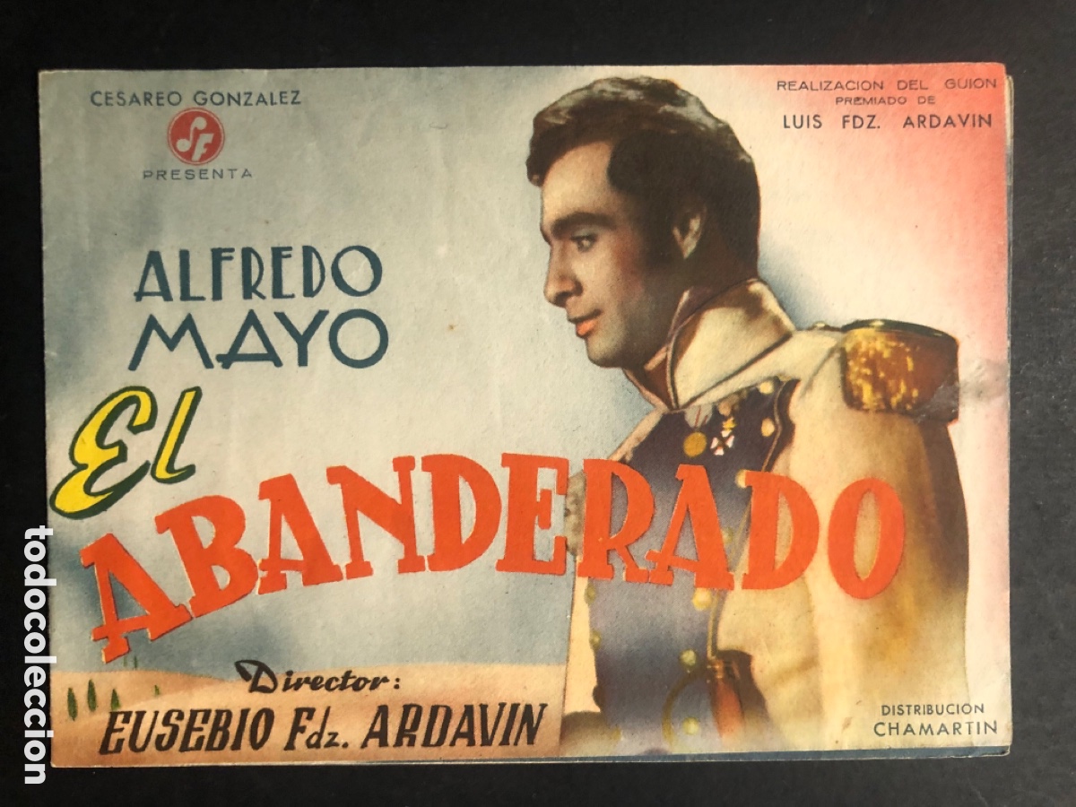  Flyers Publicitaires de films Anciens: Programa el abanderado alfredo mayo con publicidad imperial cinema la l&iacute;nea A9