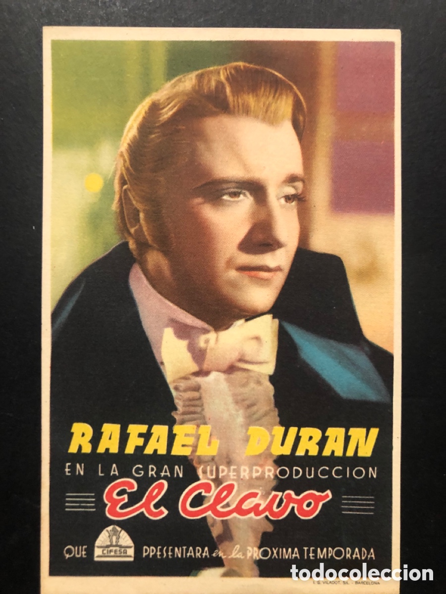 Cine: Programa el clavo amparo Rivelles A9 - Foto 1