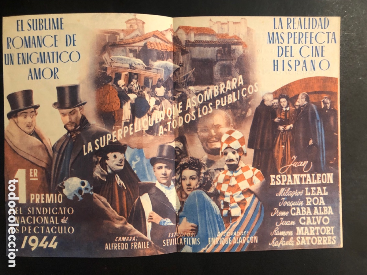 Cine: Programa el clavo amparo Rivelles con publicidad monumental levante A9 - Foto 2