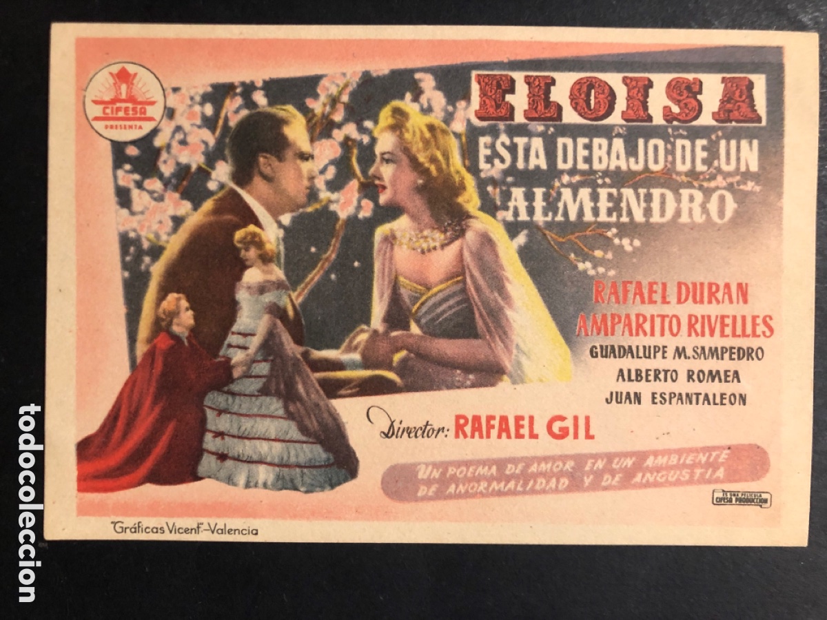 Cine: Programa Elo&iacute;sa est&aacute; debajo de un almendro amparo Rivelles A9 - Foto 1