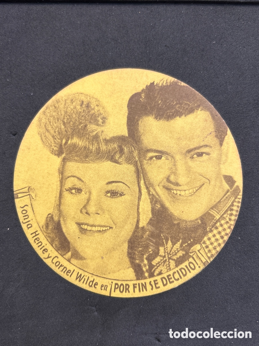  Foglietti di film di film antichi di cinema: Programa troquelado 30 aniversario 20th century fox.por fin se decidi&oacute;.sonja henie cornel wilde