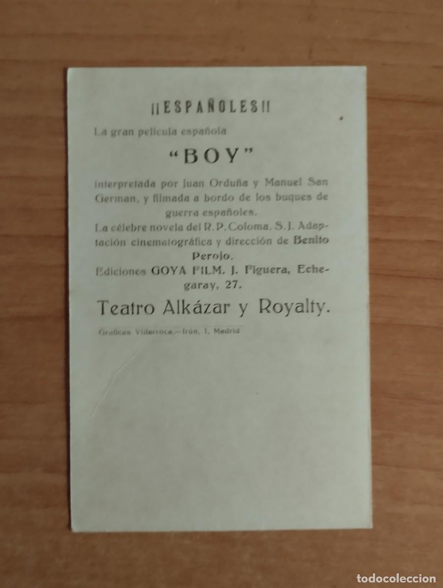 Cine: ARA-PROGRAMA DE CINE DE LA PELICULA--- BOY - Foto 2