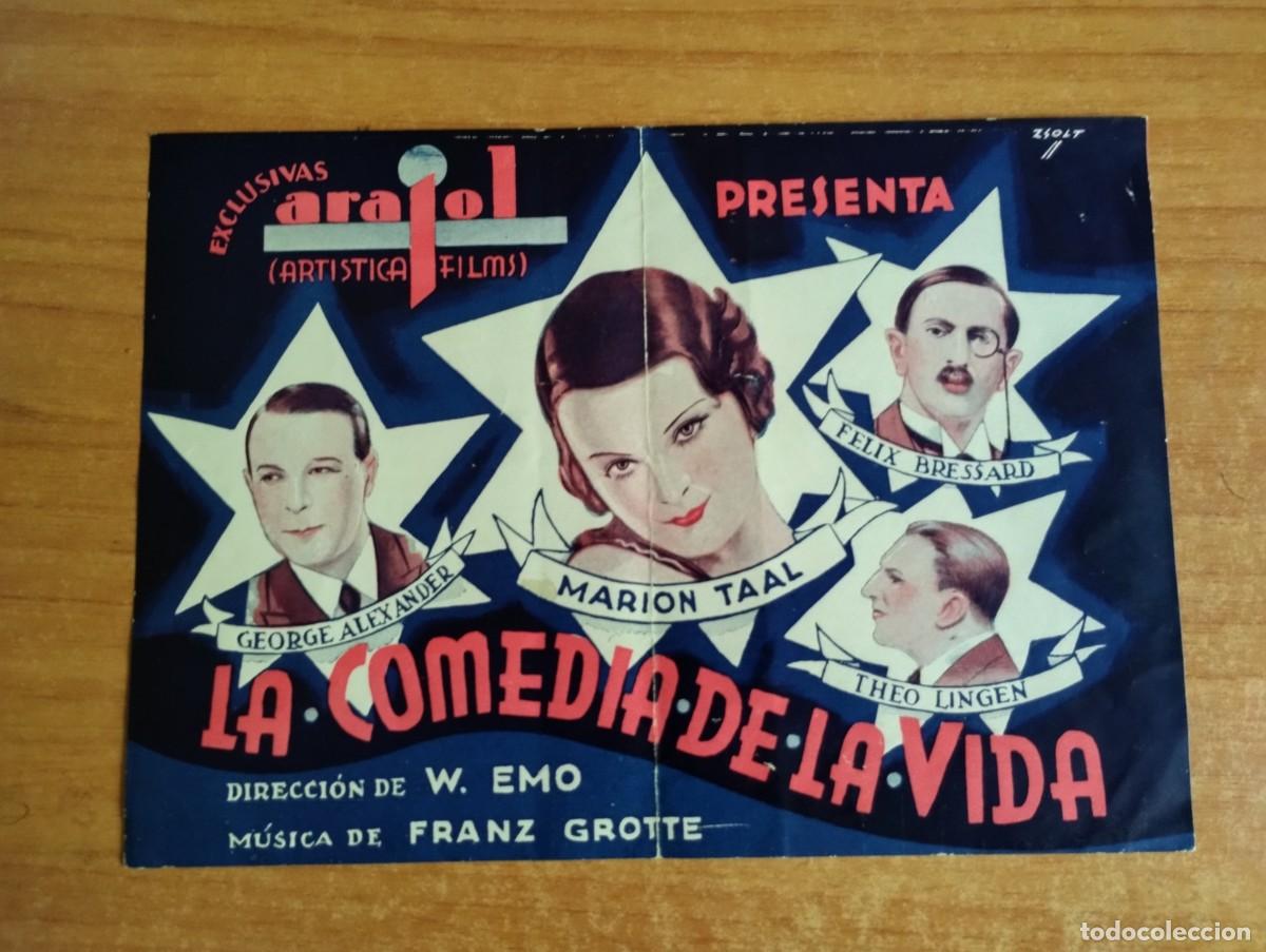 Cine: ARA-PROGRAMA DE CINE DE LA PELICULA--- LA COMEDIA DE LA VIDA - Foto 1