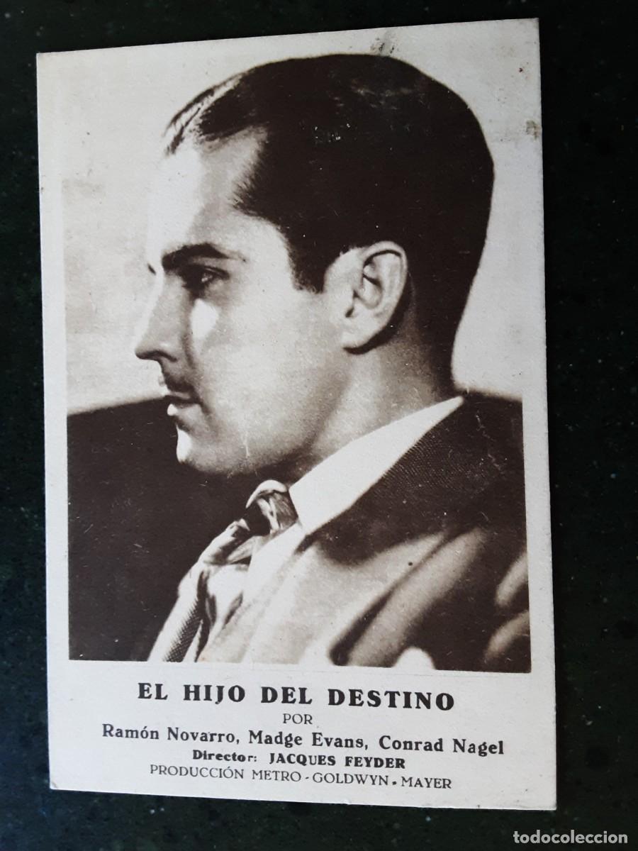  Foglietti di film di film antichi di cinema: EL HIJO DEL DESTINO, RAM&Oacute;N NOVARRO,MADGE EVANS, CONRAD FEYDER, MGM