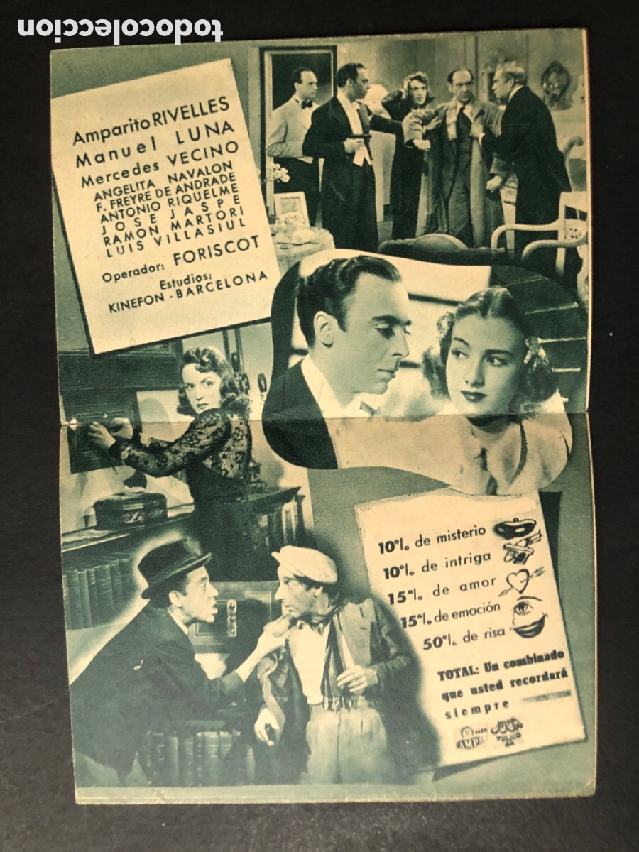 Cine: Programa los ladrones somos gente honrada amparo Rivelles A9 - Foto 2