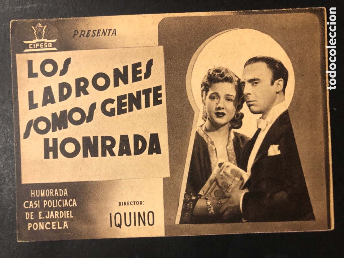 Cine: Programa los ladrones somos gente honrada amparo Rivelles A9 - Foto 1