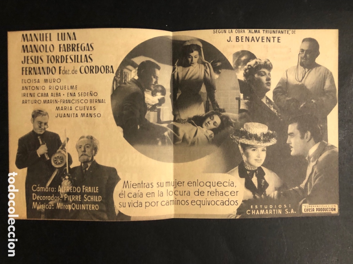 Cine: Programa de mujer a mujer amparo Rivelles con publicidad cine sur mislata A9 - Foto 2