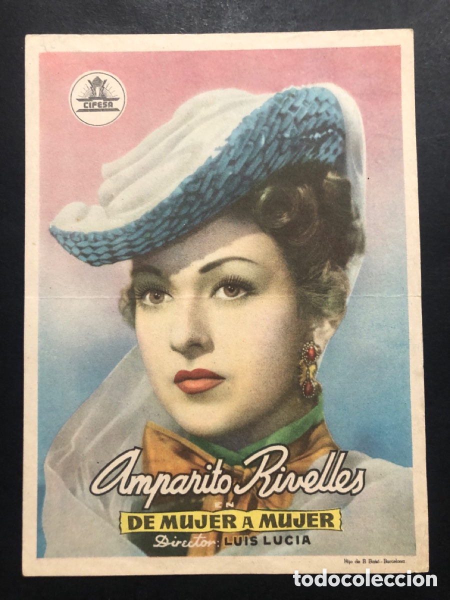 Cine: Programa de mujer a mujer amparo Rivelles A9 - Foto 1
