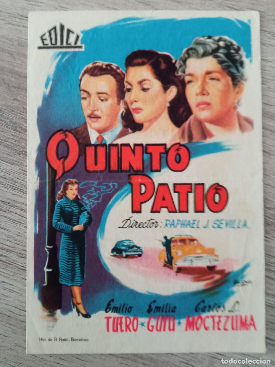 Cinema: QUINTO PATIO, EMILIO TUERO, CON CANCION POR DETR&Aacute;S, CINES M&Aacute;XIMO Y ROVIRA