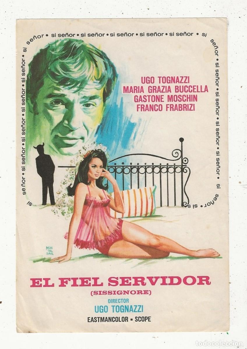 Cine: EL FIEL SERVIDOR - PROGRAMA FOLLETO DE CINE - Foto 1