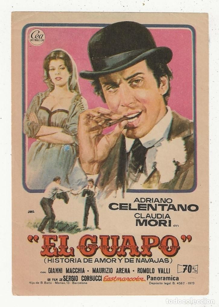 Cine: EL GUAPO - PROGRAMA FOLLETO DE CINE - Foto 1