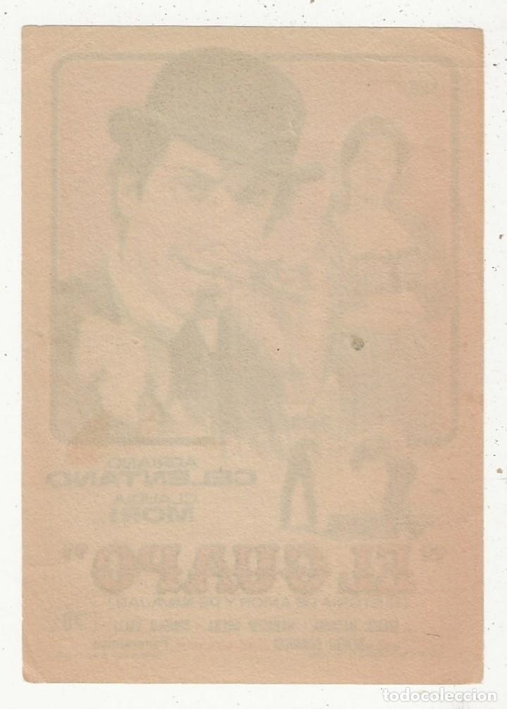 Cine: EL GUAPO - PROGRAMA FOLLETO DE CINE - Foto 2