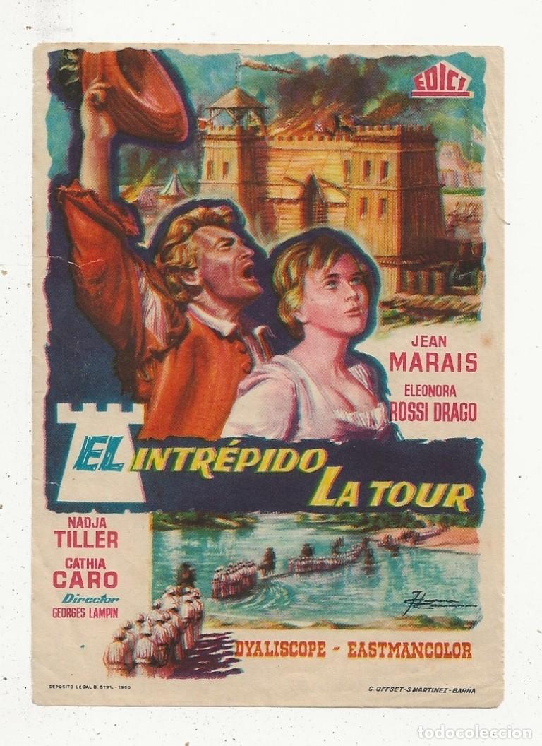 Cine: EL INTR&Eacute;PIDO LA TOUR - PROGRAMA FOLLETO DE CINE - Foto 1