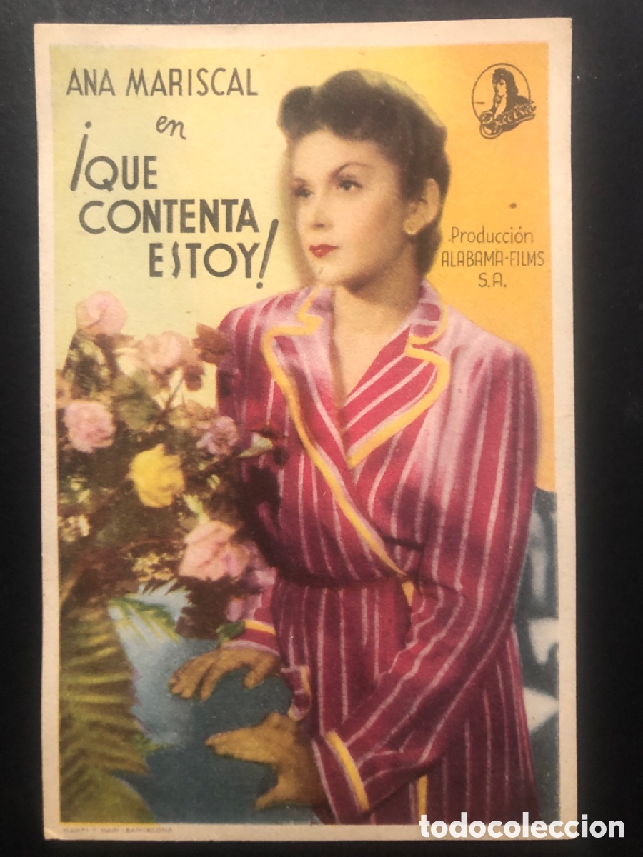 Cine: Programa que contento estoy Ana mariscal A9 - Foto 1