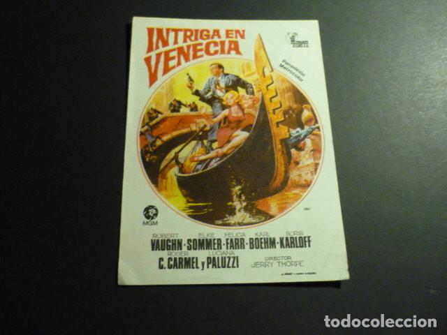Cine: INTRIGA EN VENECIA PROGRAMA DE CINE SIN PUBLICIDAD - Foto 1